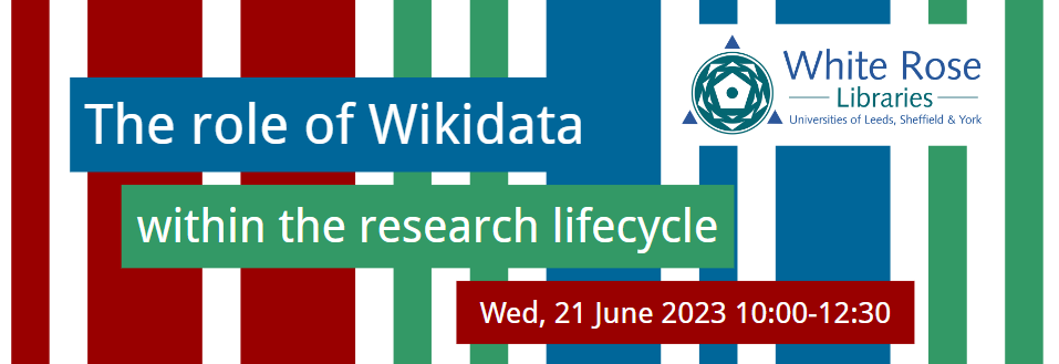 The role of wikidata within the research lifecycle event poster